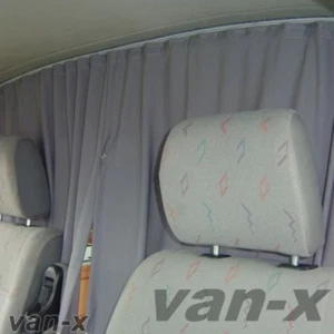 For Fiat Doblo Cab Divider Curtain Kit with Rail Premium Quality - Van-X - Picture 1 of 21