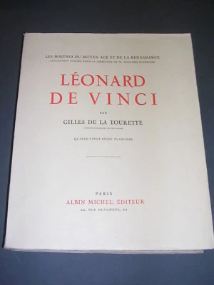Léonard de Vinci par Gilles de la Tourette 1932 illustré de 96 planches - Photo 1/3