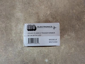 MGT2450 24V AC 50VA FUSED UL 3-PRONG X-FORMER CCTV TRANSFORMER PLUG IN ULB1-20 - Picture 1 of 4