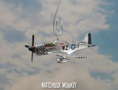 WWII Lt. Col John "Jack" Landers  P-51 Mustang USAF Ornament Big Beautiful Doll  - Image 1 of 4