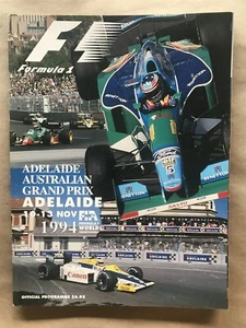 Programa Fórmula Uno F1 Gran Premio Australia 1994 Programa Oficial FIA - Imagen 1 de 2