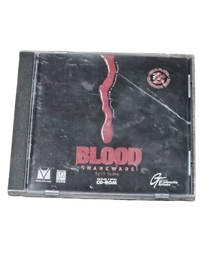 Blood Shareware: Spill Some (1997 DOS/PC, CD-ROM Game Software) Survival Horror - Image 1 of 3
