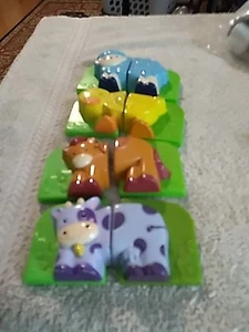 Leap Frog Fridge Farm Magnetic Animal Set  Cow, horse,  duck and sheep.  - Picture 1 of 1