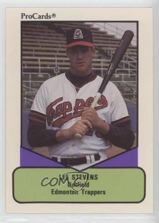 1990 ProCards AAA Future Stars Lee Stevens #103 - Image 1 of 2