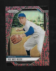 2025 Prizm PEE WEE REESE Snakeskin - LOS ANGELES DODGERS - Picture 1 of 2