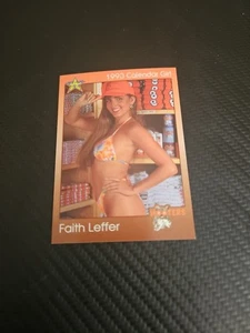 1993 HOOTERS ALLSTAR  FAITH LEFFER CARD # 14 - Picture 1 of 6