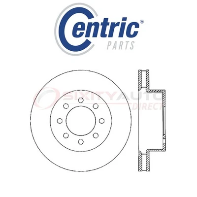 Centric C-TEK Disc Brake Rotor for 2005-2007 Ford F-350 Super Duty 5.4L 6.0L qm Foto 1 de 4