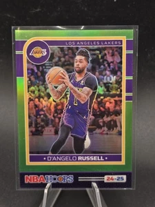 2024-25 NBA Hoops D'Angelo Russell Green Prizm #21 /149 Lakers - Picture 1 of 2