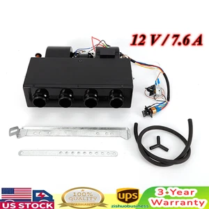 12V Universal Under Dash AC Evaporator Underdash A/C Air Conditioner Heat + Cool - Bild 1 von 21