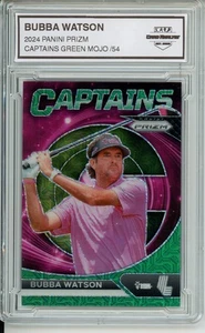 2024 PANINI PRIZM #69 BUBBA WATSON CAPTAINS GREEN MOJO /54 - Picture 1 of 2