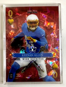 WILD CARD 2/2 Keenan Allen 5 Card Draw Stacked Deck - Picture 1 of 2