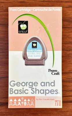 Cricut Provo Craft Font Cartridge George And Basic Shapes - Image 1 of 2