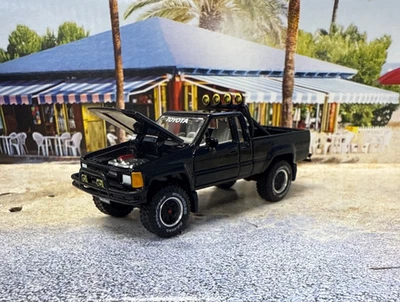 Johnny Lightning ‘85 Toyota SR5 Pickup JL ‘24 Mystery Matinee Black Loose VHTF! - Image 1 of 4
