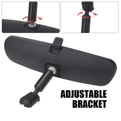 Inside Rear View Mirror Manual Dimming For Ford E F Series Super Duty F250 F350 - Image 1 of 4