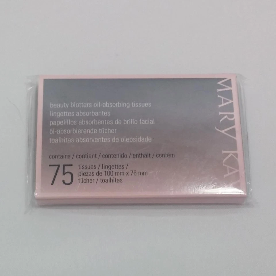 Mary Kay BEAUTY BLOTTERS Oil Absorbing Tissues 75 Count SEALED - Image 1 of 1