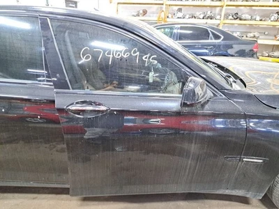 2012 750i Right Passenger Side Front Door Assembly Color: Black 668 - Image 1 of 4