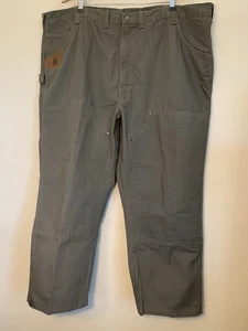 Herren Wrangler Riggs Workwear grün Zimmermannshose Größe 50x30 strapazierfähige Baumwolle - Bild 1 von 13