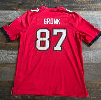 Camiseta deportiva Rob Gronkowski "Gronk" Buccaneers personalizada para hombre ROJA - Grande Foto 1 de 4