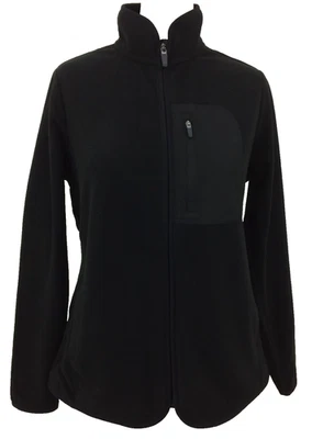 Good Move Women's Jacket Size 12 Black Collared Long Sleeve Pockets Used F1 - Image 1 of 4
