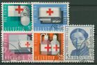 Szwajcaria 1963 Pro Patria Pielęgniarki Anna Heer Czerwony Krzyż 775/79 stemplowane