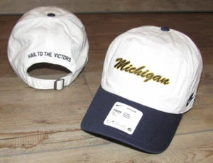 Gorra Nike Michigan Wolverines Heritage 86' algodón con tirantes talla para hombre - Imagen 1 de 2