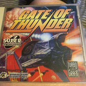 Gate Of Thunder Turbo Grafx DISC + JEWELCASE + KOSTENLOSER US-VERSAND - Bild 1 von 4