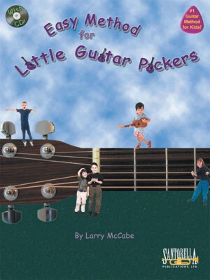 Easy Method for Little Guitar Pickers with CD * Ships Directly from Publisher! - Image 1 of 4
