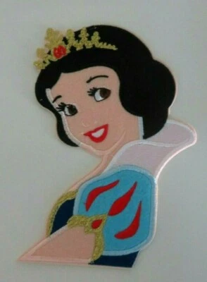 PARCHE BORDADO BLANCO NIEVE GRANDE 7" PLANCHADO (Encantador) Foto 1 de 2