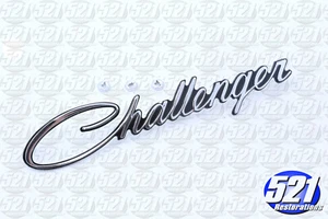 Nuevo emblema para Dodge Challenger 70-74 guardabarros tapa cuarto panel Mopar - Imagen 1 de 1