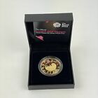 Uk £5 Gold Plated Silver Proof Coin 2012 London 2012 Olympic