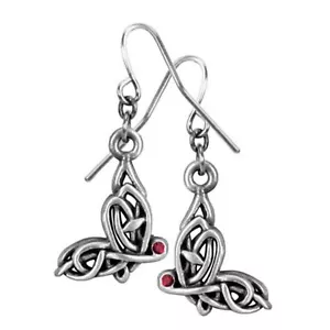 Celtic Butterfly Earrings - Picture 1 of 2