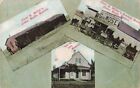 General Store Residence Section Cedar Bluffs Kansas KS 1912 Postcard
