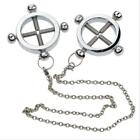 Stainless Steel Round No Piercing Protective Ring Body Piercing Jewelry Clamps