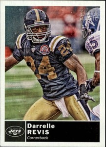 2010 Topps Magic Mini New York Jets Football Card #235 Darrelle Revis