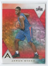 2017-18 Ascension RC #131 JAWUN EVANS, LOS ANGELES CLIPPERS Twisted to Side
