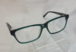 Kenneth Cole REACTION KC0777 Black / Green Plastic Eyeglasses Frame 55-15-145 - Picture 1 of 14