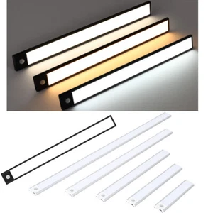 Dimmable LED Motion Sensor Under Closet Light Rechargeable Magnetic Cabinet Lamp - Picture 1 of 14