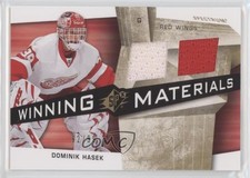 2008-09 SPx Winning Materials Spectrum /99 Dominik Hasek #WM-DH HOF