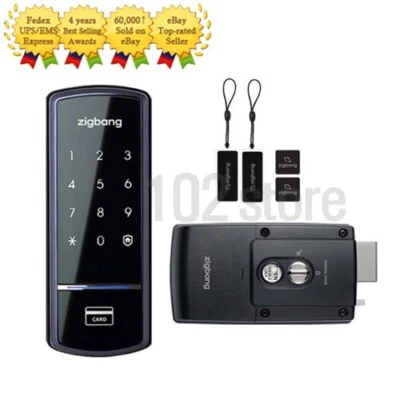 [Zigbang] SHS-1321 Cerradura de puerta digital inteligente cerrojo manual en inglés -Expreso Foto 1 de 4