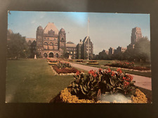 Vintage Ontario Parliament Building Postcard