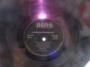 THE BOYS Alternative Chartbusters NEMS UK 1ST PRESS TRANSLUCENT VINYL LP NEL6015 - Imagen 1 de 14