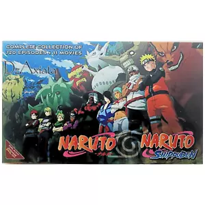 DVD - Naruto Complete Collection Episode 1 - 720 End + 11 Movies English Dubbed - Picture 1 of 9