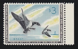 US RW30 $3 Duck Hunting Mint XF OG NH SCV $100 - Picture 1 of 2