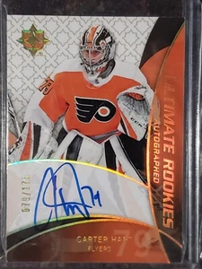 2018-19 Ultimate CARTER HART 08-09 Retro Rookies AUTO! 079/175 JERSEY #! - Picture 1 of 2