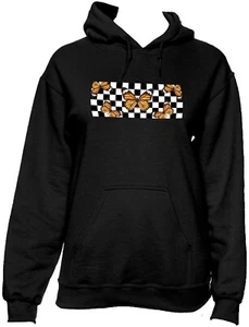 Monarch Butterfly Black Pullover Hoodie - Picture 1 of 1