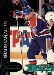 1992-93 (OILERS) Parkhurst Emerald Ice #288 Shaun Van Allen