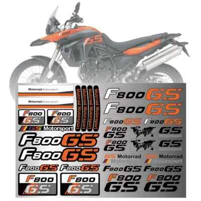 Para BMW F800GS GS ADV Accesorios Carenado Carrocería Panel Reflectante Calcomanía Adhesiva b Foto 1 de 2