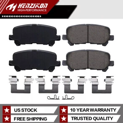 JUEGO DE PASTILLAS DE FRENO CERÁMICAS TRASERAS CON HONDA ODYSSEY PILOT ACURA ZDX MDX. Foto 1 de 4