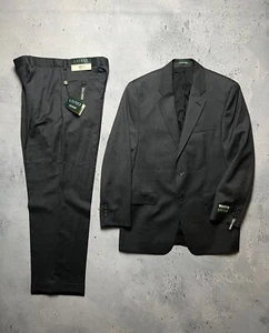 NEU Polo Lauren Ralph Lauren Wolle grau Luxus klassischer Anzug - Bild 1 von 24