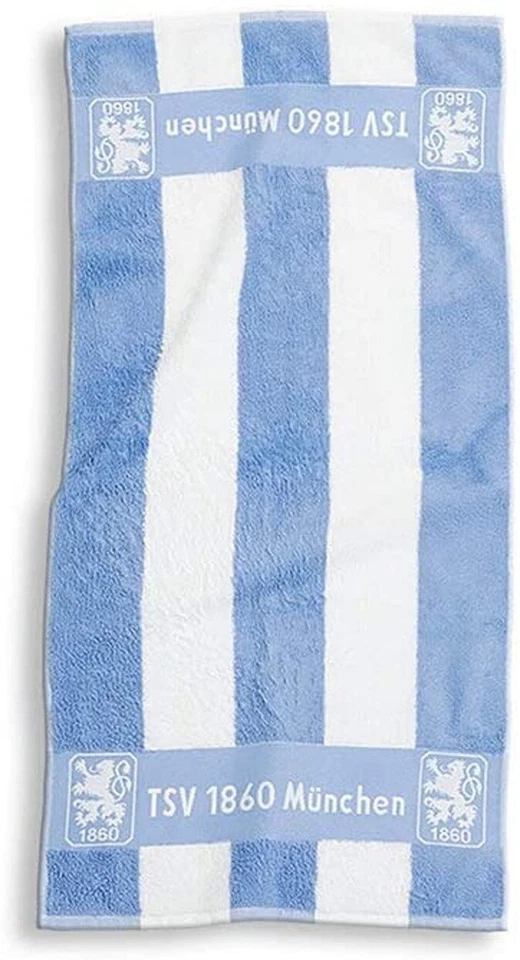 TSV 1860 MÜNCHEN Handtuch "Blockstreifen" 50 x 100 cm